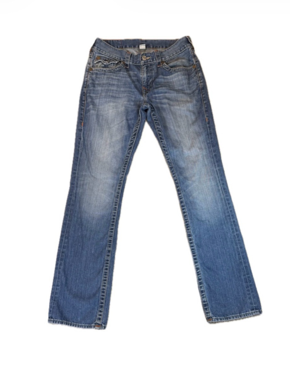 True Religion Men's Straight Flap Jeans Size 31x33 Straight Leg Mexico